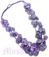 Disc Mop Necklace - click here for large view
